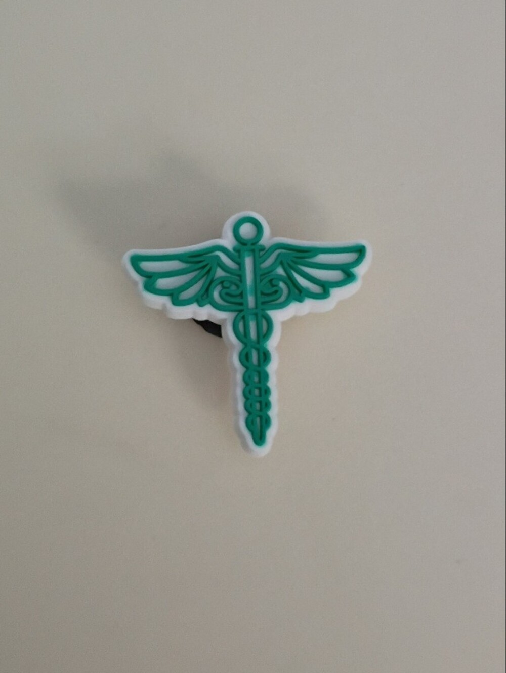 10 for $10 Jibbitz Croc Charms - Medical Nurse Caduceus Green Medical Symbol